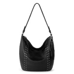 The Sak Sequoia Hobo - Leather - Black Silver Stud