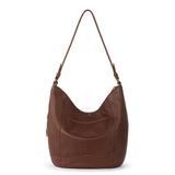 The Sak Sequoia Hobo - Leather - Whiskey Gold Stud