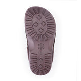 The Sak Bolo Clog - Hand Crochet - Aspen Stripe