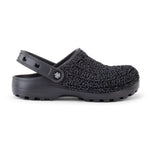 The Sak Bolo Clog - Hand Crochet - Ash Static