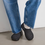 The Sak Bolo Clog - Hand Crochet - Ash Static