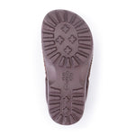 The Sak Bolo Clog - Hand Crochet - Walnut Patch