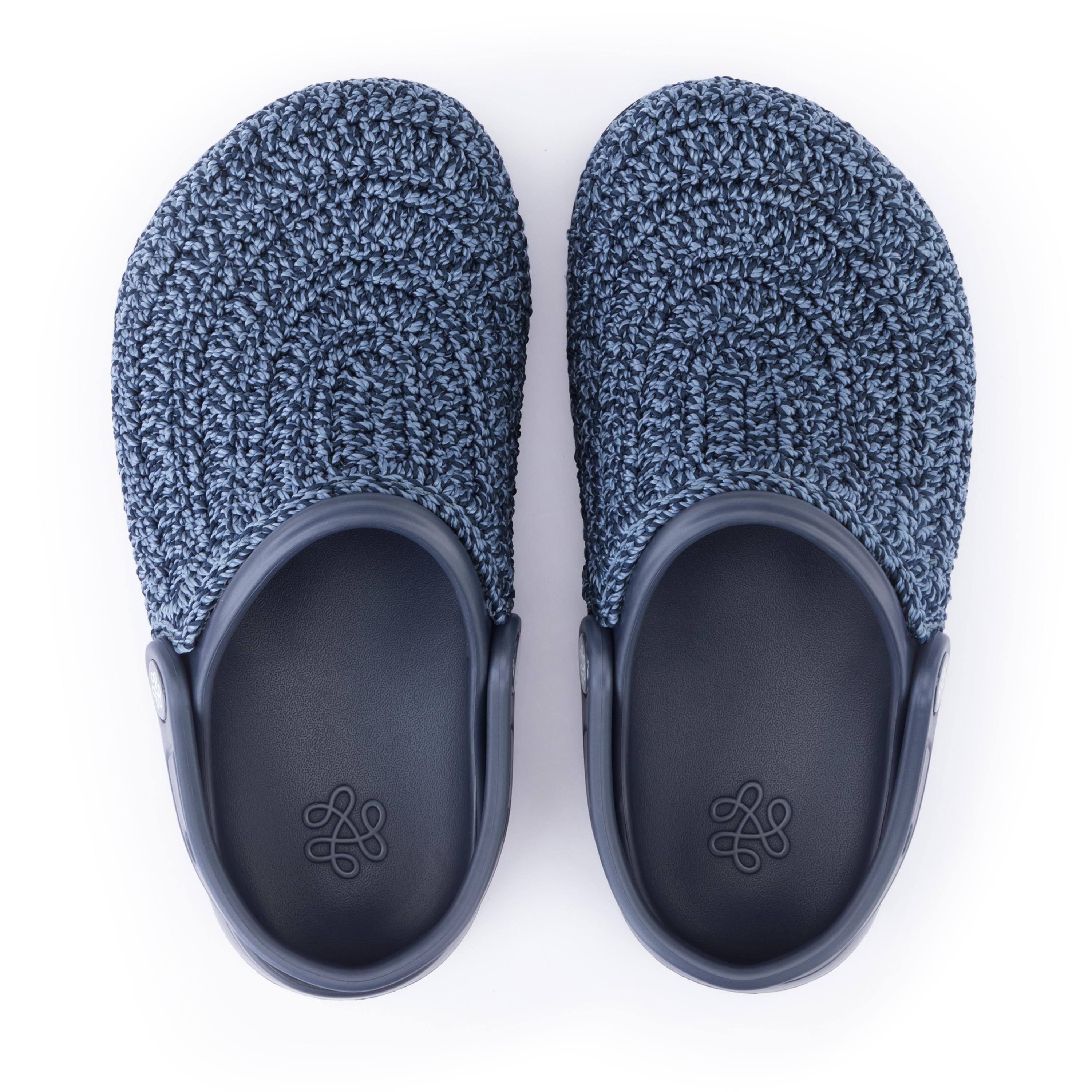 The Sak Bolo Clog - Hand Crochet - Marina Static