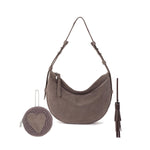 The Sak Tess Shoulder Bag and Circle Coin Pouch 3 Piece Set