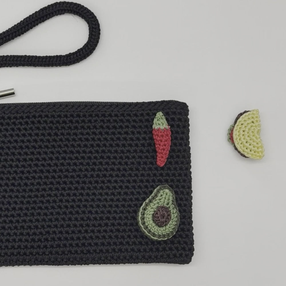 The Sak Yarnicharmz 5 Pack - Hand Crochet - Mexican Food