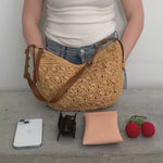 The Sak Tess Shoulder Bag - Straw - Natural Primrose