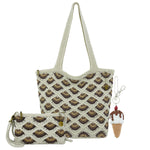 The Sak Sola Carryall Tote 3 Piece Set