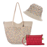 The Sak Faye Large Tote 3 Piece Set